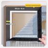 Durable Magnetic Insect Screen Door, Self-Sealing, Tear-Resistant, Gray, 90 x 220 cm view 4