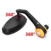 CYDJML Motorcycle Bar-End Rearview Mirrors for Ducati Hypermotard 821/939 SP, Monster S2R 800, Red view 4