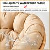 Round Outdoor Hanging Chair Cushion, Purple, 60 cm, 10 cm Thick view 2