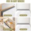 200 cm Mattress Gap Filler - Washable Gap Filler for Bed & Side Bed | Removable Cover Included | Height Adjustment & Extension view 4