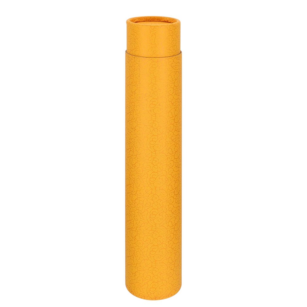 SOIMISS Orange Storage Tube for Posters, Documents, and Drawings