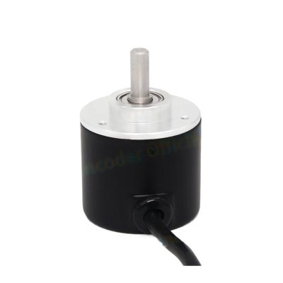 CIJIAOPOYU Analog Absolute Encoder, Single-Turn Angular Speed Measurement, 0–5 V/10 V/4–20 mA Output, 6 mm Solid Shaft