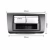 WEFOLEN 1-DIN/2-DIN Radio Fascia for Suzuki Swift 2004–2009, Gray (1-DIN) view 2