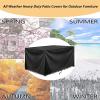AOFOAE Waterproof Outdoor Furniture Cover 350 x 170 x 75 cm, Black view 3