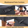 AOFOAE Waterproof Outdoor Furniture Cover 350 x 170 x 75 cm, Black view 4