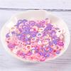 WUSHADEHANS Sew-On Sequins, 2,000 Round Ring Sequins for DIY Crafts, Nail Decoration and Wedding Dresses, Pink, 0.16 in view 1