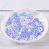 WUSHADEHANS Sew-On Sequins, 2,000 Round Ring Sequins for DIY Crafts, Nail Decoration and Wedding Dresses, Pink, 0.16 in view 3