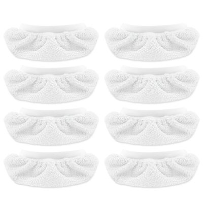 WOKEEPOW 8 Universal Microfiber Cloths for Handheld Steam Cleaners