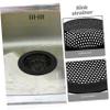 SHINEOFI 5-Pack Black Stainless Steel Sink Strainers view 2