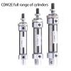 XFMZFUBD CDM2E20/CDM2E25/CDM2E32/CDM2E40 Mini Air Pneumatic Cylinder, Standard Double-Acting Type, 20–200 mm Stroke view 3