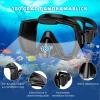 HH HHAO SPORT Adult Snorkel Set with Fins and Dry-Top Snorkel view 2