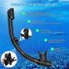 HH HHAO SPORT Adult Snorkel Set with Fins and Dry-Top Snorkel view 3