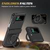 Samsung Galaxy Z Flip 4 Case with Stand, Hinge Protection & Screen Protector view 4