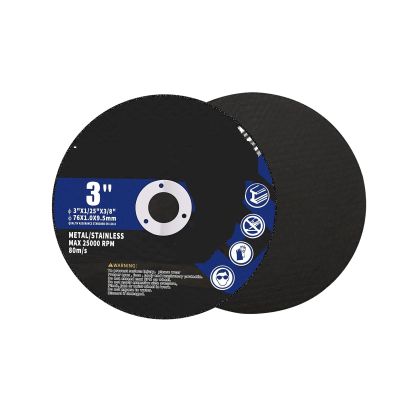BADIKA 3-Inch 75 mm Resin Cutting Wheels for Angle Grinders, Metal Cutting Discs, 60 Pieces