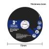 BADIKA 3-Inch 75 mm Resin Cutting Wheels for Angle Grinders, Metal Cutting Discs, 60 Pieces view 2
