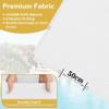 Rectangular HDPE Sun Shade Sail 120 x 820 cm, 98% UV Protection, Breathable view 4