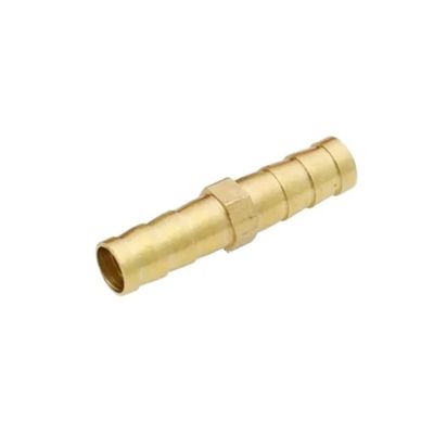 JOSUR Brass 2-Way Reducer for Straight Barbed Hose Connections, 8 mm–19 mm