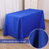 PHLCF Blue Polyester Tablecloth, 140 x 140 cm view 2