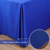 PHLCF Blue Polyester Tablecloth, 140 x 140 cm view 3