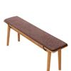 XIEMINLE Seat Cushion for 2- or 3-Seater Bench, 150 x 40 x 1.5 cm, Coffee view 1