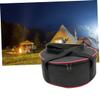 TOYANDONA 2-Piece Pot Storage and Picnic Grill Carrying Bags, Black view 2