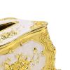 Restokki Rose Pattern Tissue Box Holder view 3