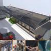 Blue-Green Polycarbonate Awning with Aluminum Frame view 1