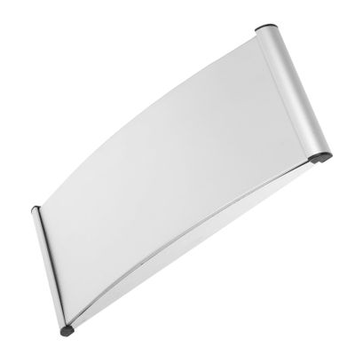 SOLUSTRE Office Door Sign, Aluminum Name Plate, Blank Sublimation Metal Sign for Business, DIY Labels