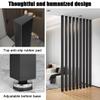YVYKFZD Floor-to-Ceiling Room Divider Posts, 5-Piece Set, 205 cm/8 view 4
