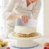 QWORK 3-Piece Cake Scraper Set, 22 cm Stainless Steel view 4