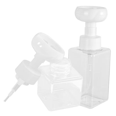 WRITWAA 2-Pack Foaming Soap Dispensers, Refillable, Leak-Resistant, 250/450 mL
