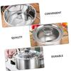 HOLIDYOYO Thickened Stainless Steel Hot Pot Soup Pot view 3