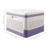 Vaguelly Folding Camping Toilet, Portable Toilet for Car and Travel view 2