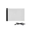 Ultrathin LED Light Box, 240 x 148 mm, for Writing, Painting, Tracing, Drawing, Sketching and Crafts, with 3 Adjustable Brightness Levels view 1