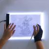 Ultrathin LED Light Box, 240 x 148 mm, for Writing, Painting, Tracing, Drawing, Sketching and Crafts, with 3 Adjustable Brightness Levels view 3