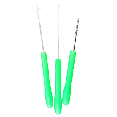 FIRSTXIU Fishing Bait Boilie Drill Stringer Hook Needle Set