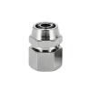 HBGNZU PCF 4/6/8/10–16 mm OD Tube × M14/M20 BSP Female Brass Twist-Lock Fitting Quick Pneumatic Air Plug (10 mm, 1/2 in) view 1