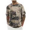 EMATOP Men's Cotton Tie-Dye T-Shirt, Short Sleeve Crew Neck view 1