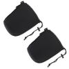 GALPADA Neoprene Camera Lens Bags, 2-Pack, Black with Hooks view 1