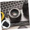 GALPADA Neoprene Camera Lens Bags, 2-Pack, Black with Hooks view 3