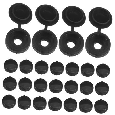AUTSUPPL 400-Piece Thick Plastic Screw Caps for Furniture