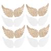 Miniature Angel Wings, 24-Piece Fabric Set for DIY Décor view 1