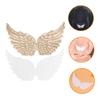 Miniature Angel Wings, 24-Piece Fabric Set for DIY Décor view 3