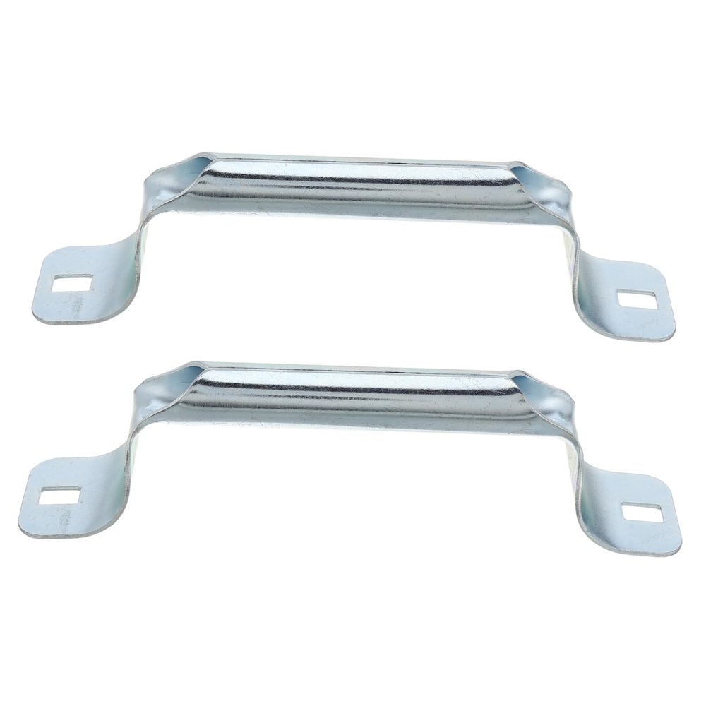2-Piece Metal Garage Door Handle Set, Iron and Zinc Alloy Roller Handles