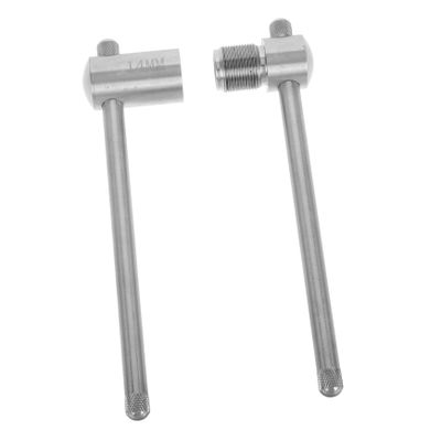 BESTonZON 14 mm Stainless Steel Pool Cue Tip Press