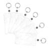 HYTROVE Card Holders with Thumb Slot, Matte Hard Plastic, 6-Pack view 1