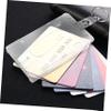 HYTROVE Card Holders with Thumb Slot, Matte Hard Plastic, 6-Pack view 3