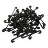 Abaodam PP Plant Ties, 50 Pieces, Black, for Grapevines view 1
