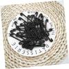 Abaodam PP Plant Ties, 50 Pieces, Black, for Grapevines view 2