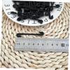 Abaodam PP Plant Ties, 50 Pieces, Black, for Grapevines view 3